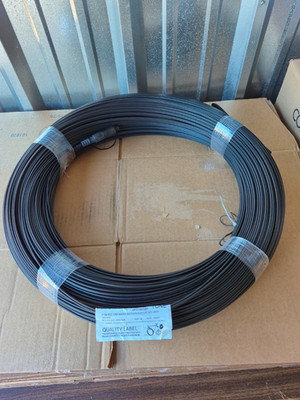 CORNING SINGLE STRAND LOCATABLE FIBER OPTIC DROP CABLE 1200ft SC/APC CONNECTORS