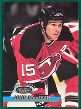 John MacLean - 1993-94 Topps Stadium Club #287 - New Jersey Devils Hockey Card