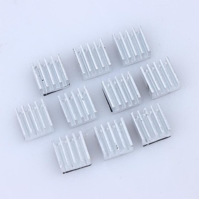 10pcs A4988 Stepper Driver Heat Sink Aluminum HeatSink Cooling 3D Printer Pa-ym