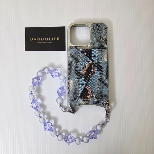 Bandolier Donna Phone Case Prism Snake & Brandi Wristlet iPhone 15 ProMax *READ