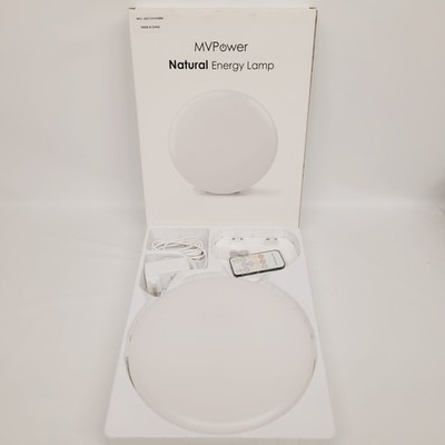 MVPower Natural Energy Lamp GLD-1005 SAD Light Therapy Lamp with Remote Control