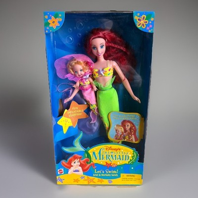 Vinatge Mattel 18929 Disney's Little Mermaid Let's Swim Ariel
