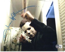 Tommy Lee Wallace signed 8x10 Photo Michael Myers, The Shape - Halloween 1978
