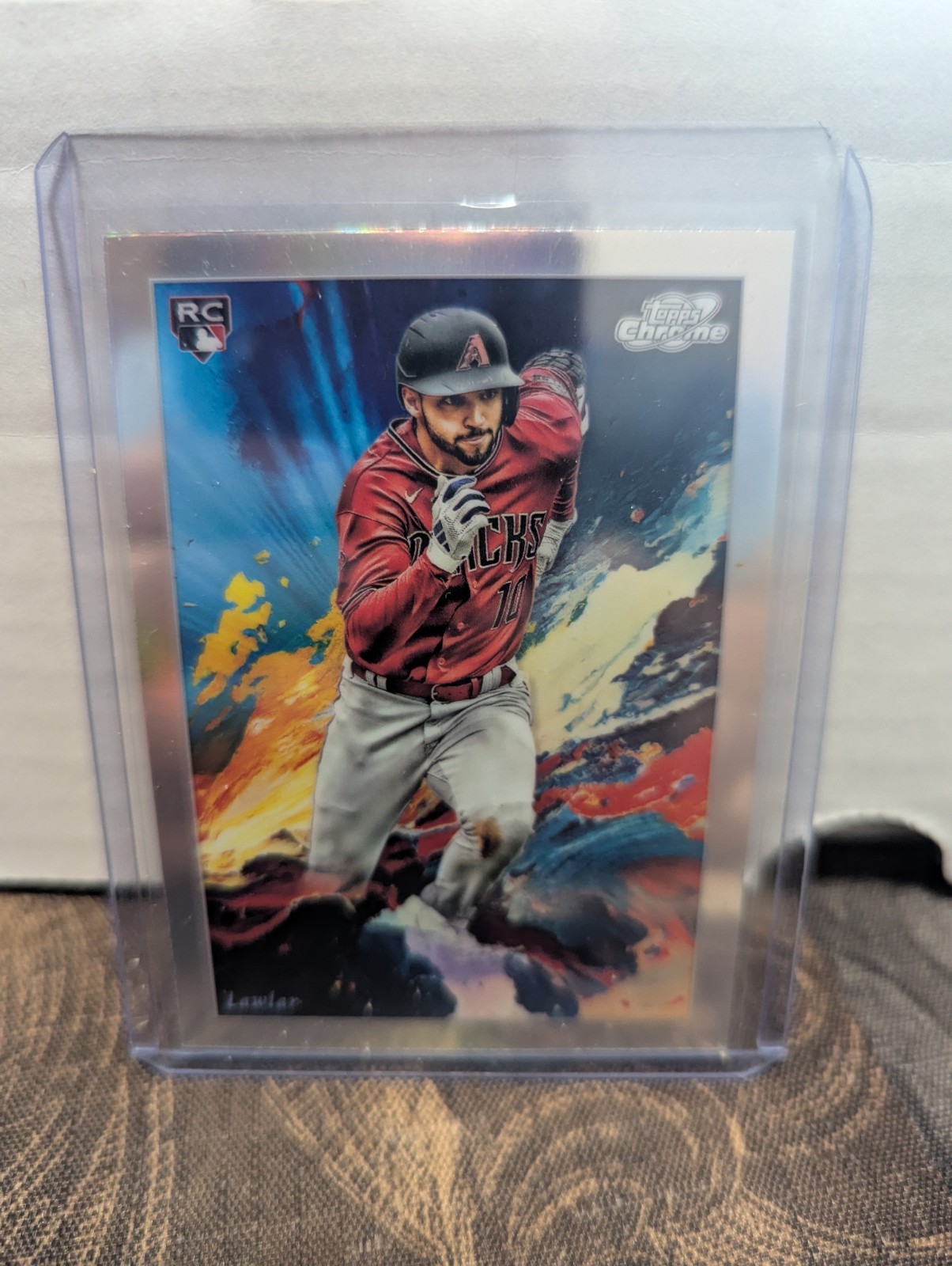 2024 Topps Chrome Cosmic Jordan Lawlar RC #STN-4 Stars In The Night Diamondbacks