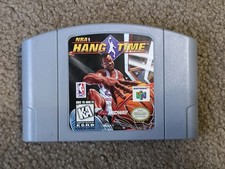 NBA HangTime (Nintendo 64, 1997) N64 Authentic Cartridge Only Tested Working