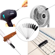 10Pcs Multi-Purpose Precision Nylon Cleaning Brush Set  Flexible Wire Clean Tools