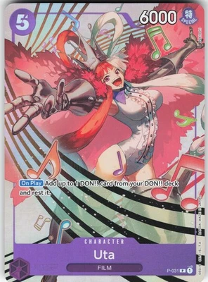 ワンピースカードゲーム　ウタ P P-031 PSA10 Uta-P-031 P-031 One Piece Promotion Cards for sale | eBay