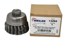 Weiler Single Row Wire Cup Brush .020" Wire x 2-3/4" 13284 Genuine OEM