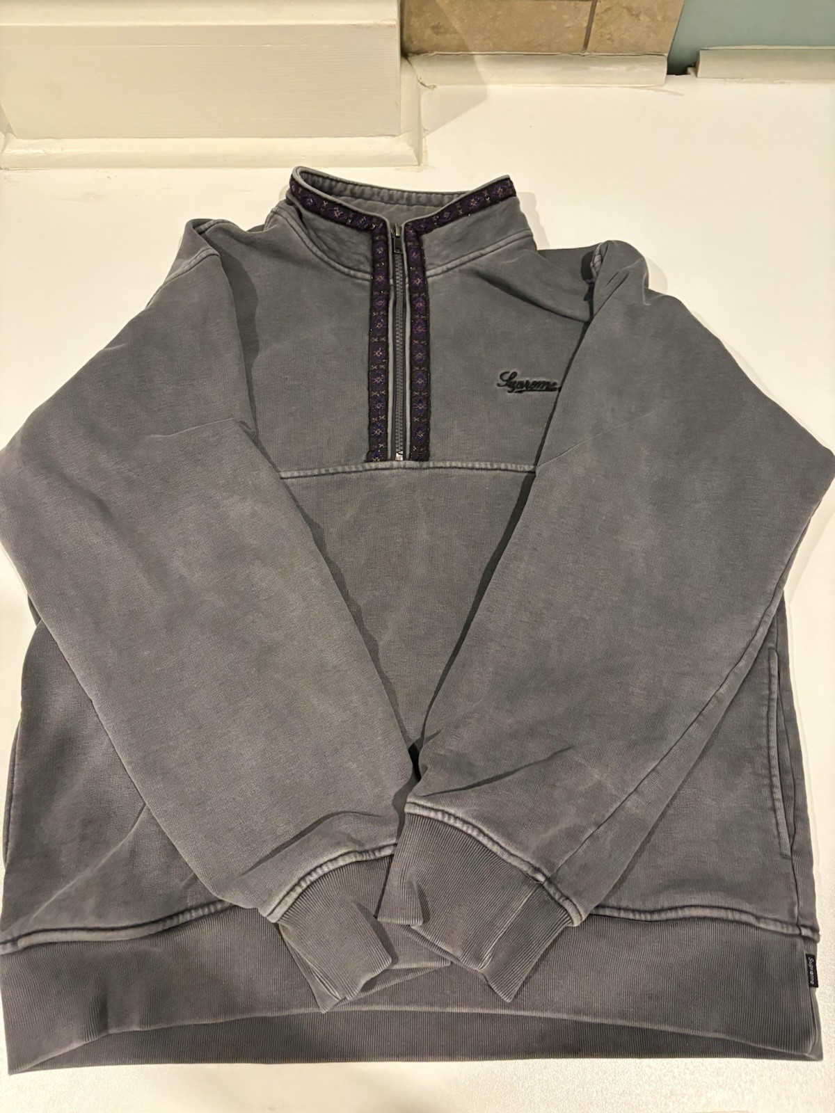 Supreme Half-zip Pullover Medium - image 3