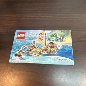 LEGO Disney Princess 41150 Moana's Ocean Voyage Moana 307 pcs Complete Set