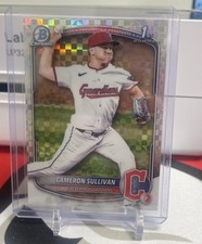 2025 Bowman CAMERON SULLIVAN X-Fractor 1st Chrome Rookie RC #BCP-97 GUARDIANS!