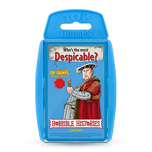 Top Trumps Horrible Histories Specials Card Game, play with history’s most 