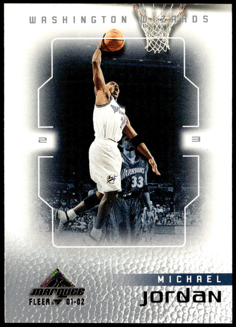 2001-02 Fleer Marquee #3 Michael Jordan E1