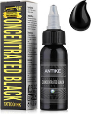 Black Tattoo Ink 1Oz Pro Tattoo Ink Concentrated Black 30Ml USA Standard Pigment