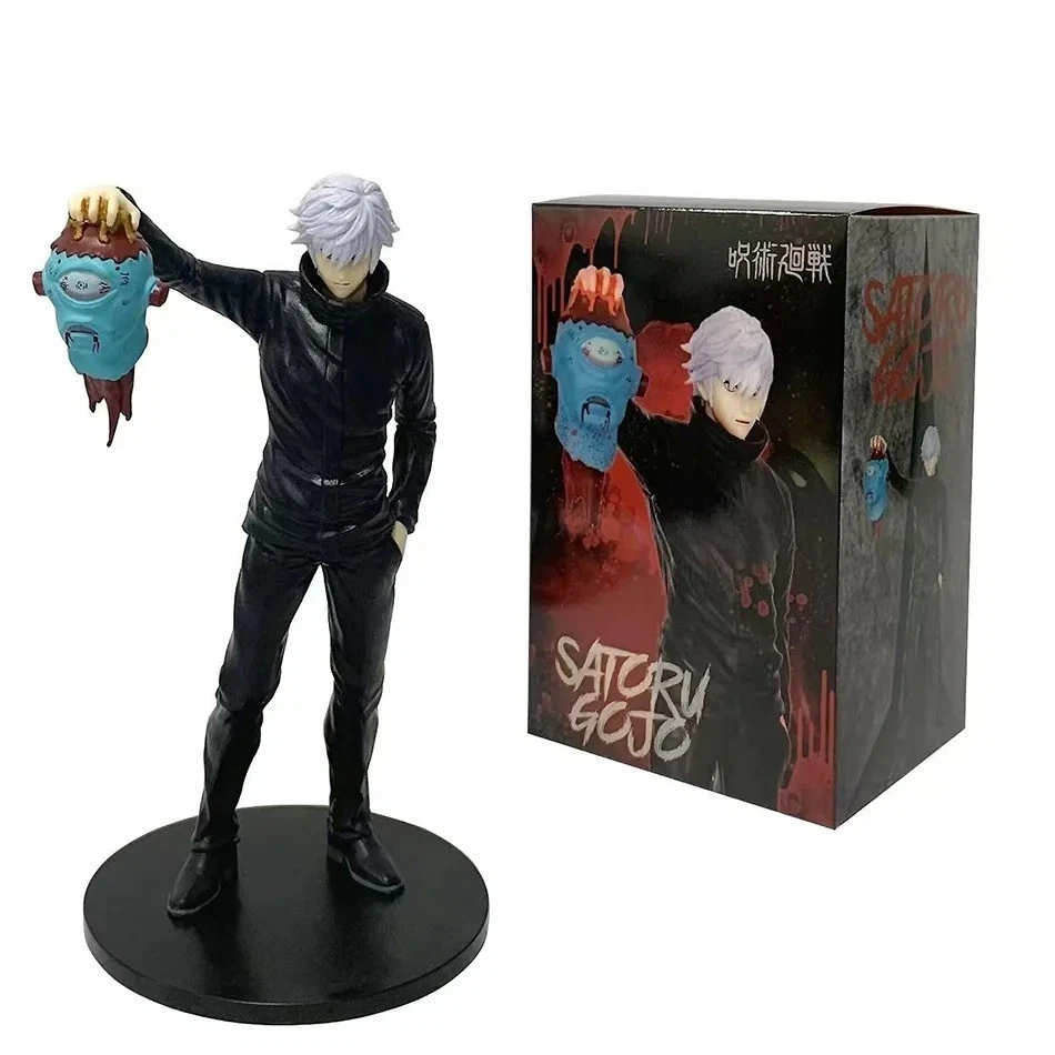 13 cm Jujutsu Kaisen anime character Gojo Satoru PVC Action Figure. - Immagine 3 di 3