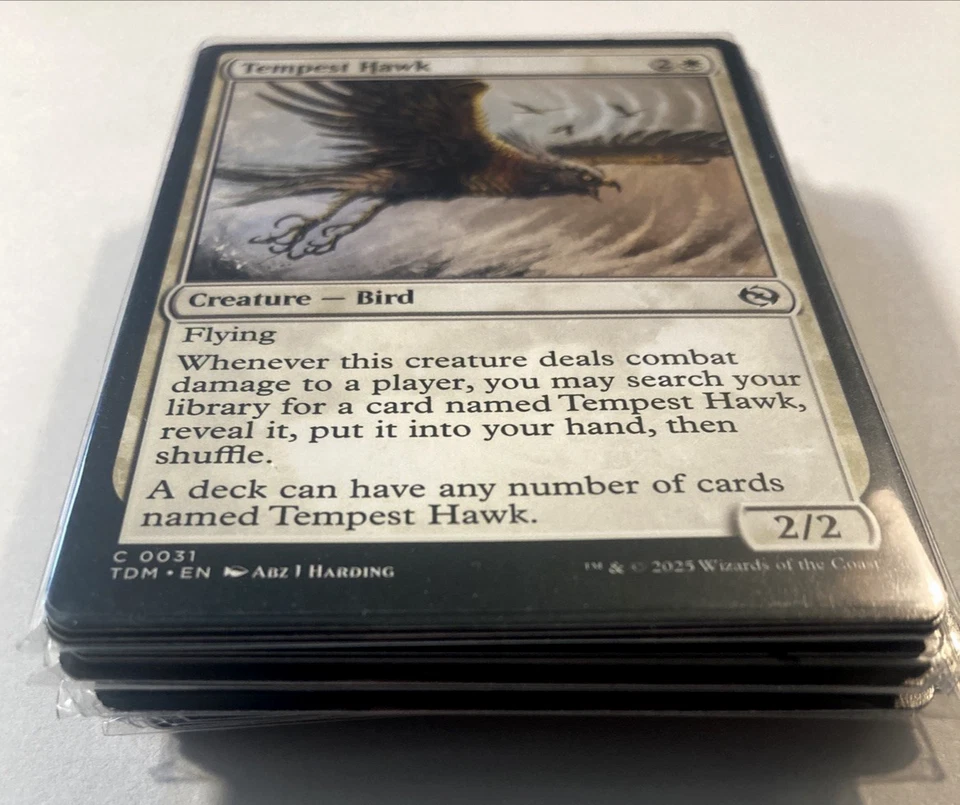 MTG Tempest Hawk Tarkir: Dragonstorm 50X Copies NM - Image 3 of 4