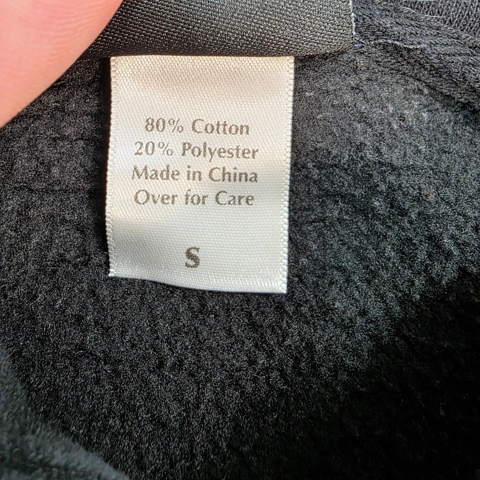 Moletom com capuz Santa Cruz O'Neill Surf Shop masculino pequeno pulôver preto gráfico - Imagem 4 de 4