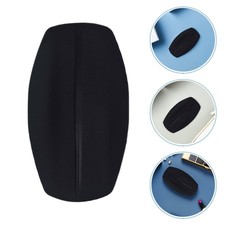 8Pcs Reusable Silicone Shoulder Pads Soft Bra Strap Cushions Anti Slip Black