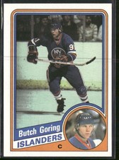 1984-85 Topps Butch Goring #95 New York Islanders