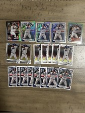 Austin Wells Rookie Card Lot (20)  5 Mojo!! Topps Bowman  RC New York Yankees