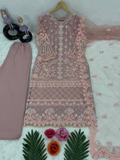 NEW DESIGNER HEAVY SOFT NET SHARARA SUIT SET