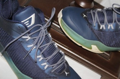 JORDAN CP3 VIII 684855 407 Men's 13 Navy Chris Paul Basketball Shoes 2014