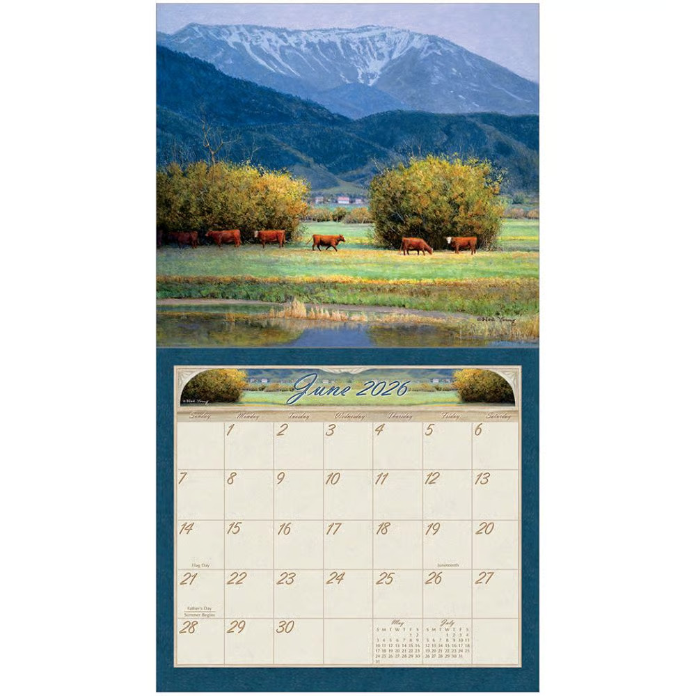 Legacy Publishing Group,  Always Welcome by Ned Young 2026 Wall Calendar, 13.38'