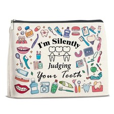 Dentist Gifts Cosmetic Bag - Dental Hygienist Gifts for Dental Assistant Smal...