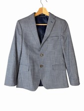 Lauren Ralph Lauren Kids Gray Check Suit Jacket 14R Youth Blazer