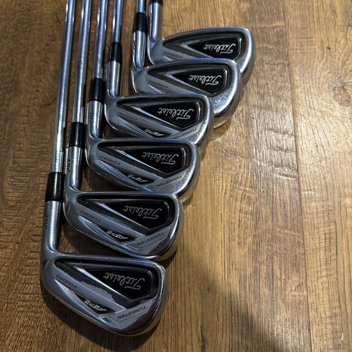 Titleist 716 AP2 Iron Set 4-9,Stiff Steel Golf Pride Grips | eBay