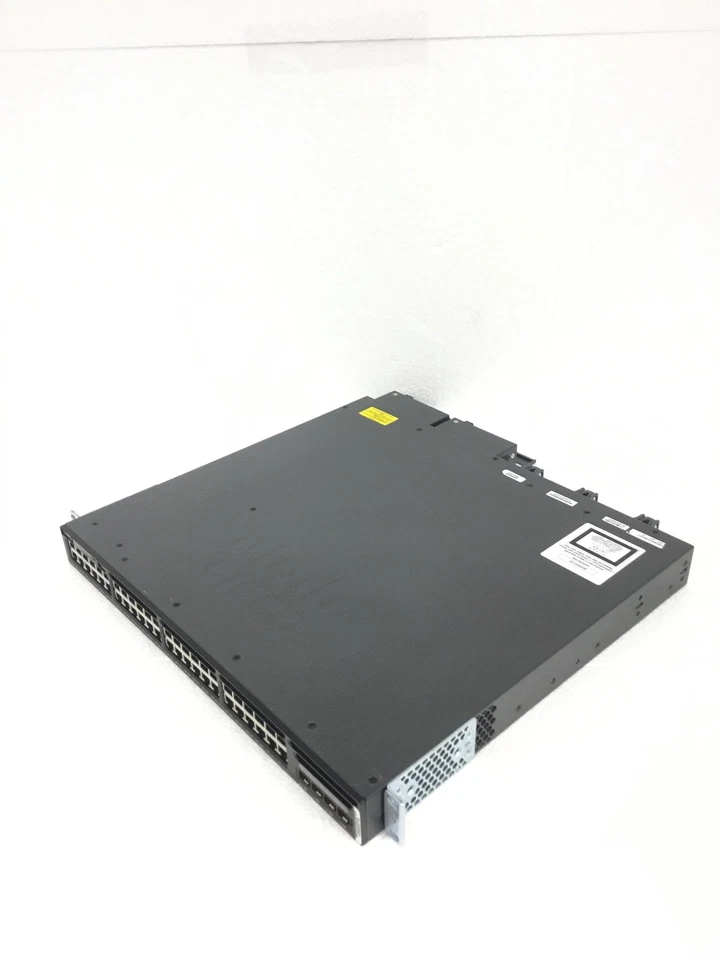 CISCO WS-C3650-48FS-L Catalyst 3650 48 Ports Network PoE Switch w/ Rack Ears - Image 2 of 4