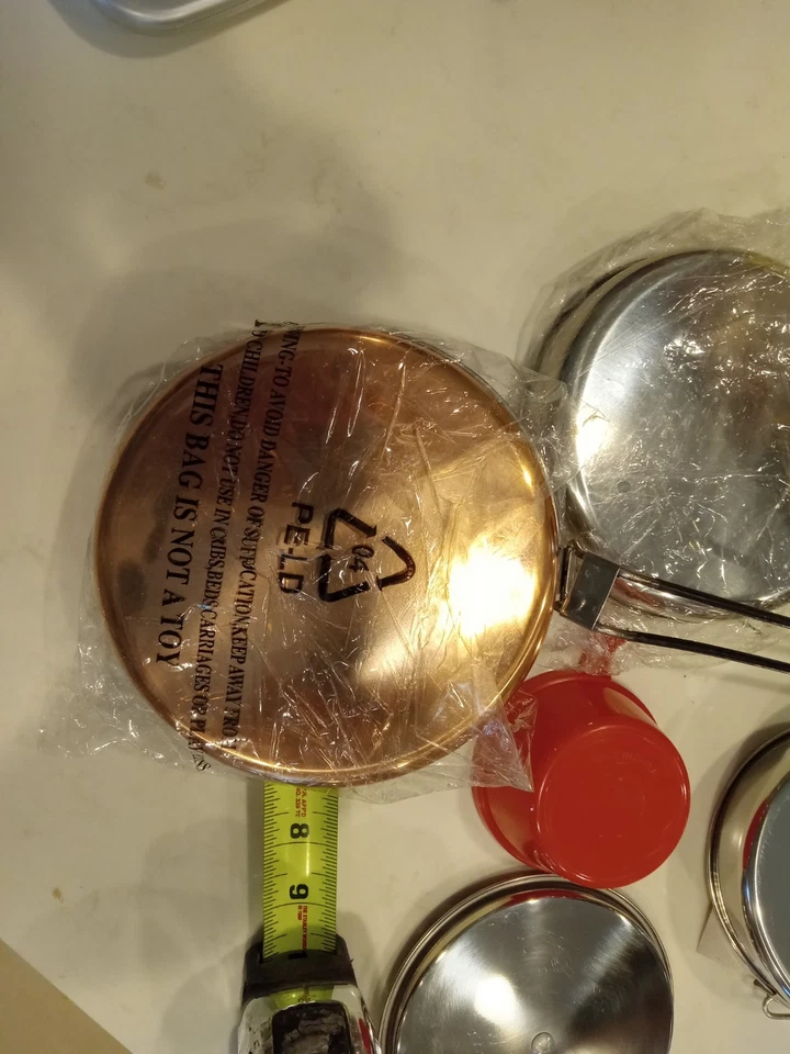 Solo Cook Set Mochilero Acero Inoxidable Foto 3 de 4