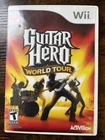Guitar Hero: World Tour (Nintendo Wii, 2008) Complete With Manual Tested Works