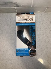 Copper Fit Freedom Copper Infused Compression Elbow Sleeve Unisex Medium 