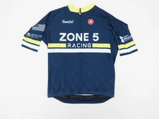 Castelli Cycling Women's Aero Race Jersey Zone 5 Racing Team Logo Size Medium