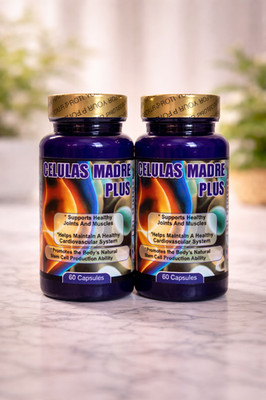 Celulas Madre Plus Supports Joint & Muscles Stem Cell Inmune Control 120 Caps