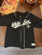 Chicago White Sox Dynasty Black Jersey - Youth Medium - MLB Baseball