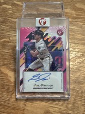 2025 Topps Pristine Baseball Sal Frelick Auto Pink Refractor /15 #PA-SF Encased