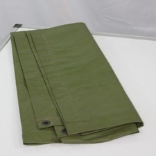 1960's Army Groundsheet Waterproof  Canvas Small Holes Genuine Surplus (4442)