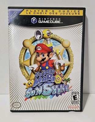 Super Mario Sunshine (Nintendo GameCube, 2002) Player's Choice No Manuel Tested