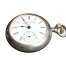 Antique 1891 Elgin Pocket Watch Grade 102 / 11 Jewel - SIDEWINDER ** RUNNING **