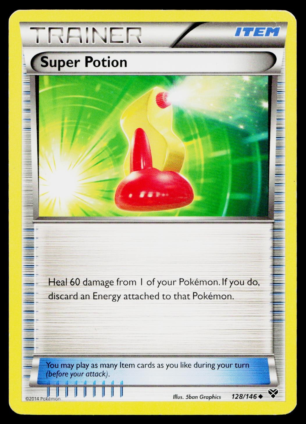 Super Potion 128/146 Uncommon XY Pokemon Heavily Played