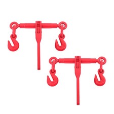 2pcs 7800lbs 14 - 516 Ratchet Chain Binders G70 Steel Chain Binders Tie Down