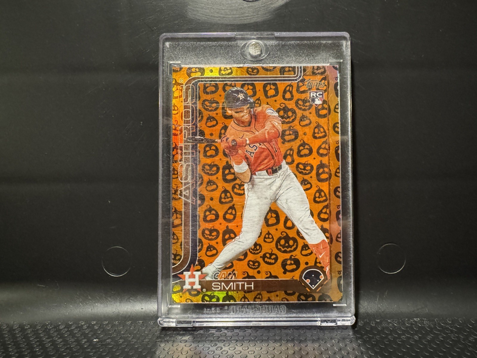 2025 TOPPS UPDATE CAM SMITH RC #US298 JACK O'LANTERN HOLIDAY FOIL PARALLEL SP