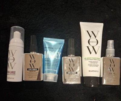 Color Wow Hair Styling Set, Styling Cream, Volumizer, Mask & Spray, 120 mL