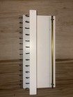 Wood & Metal Wall Mounted Key or jewelry Rack, Multiple Hooks, — photo 2
