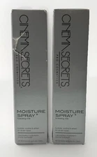 2 cinema secrets moisture spray+ hydrating mist 3.4oz ea distressed box