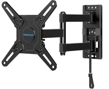 MOUNTUP Lockable RV TV Mount for 13-43 Inch TVs - Full Motion Swivel RV TV Br...