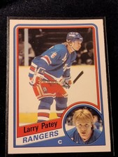1984-85 O-Pee-Chee Hockey - #148 Larry Patey - New York Rangers EX Condition