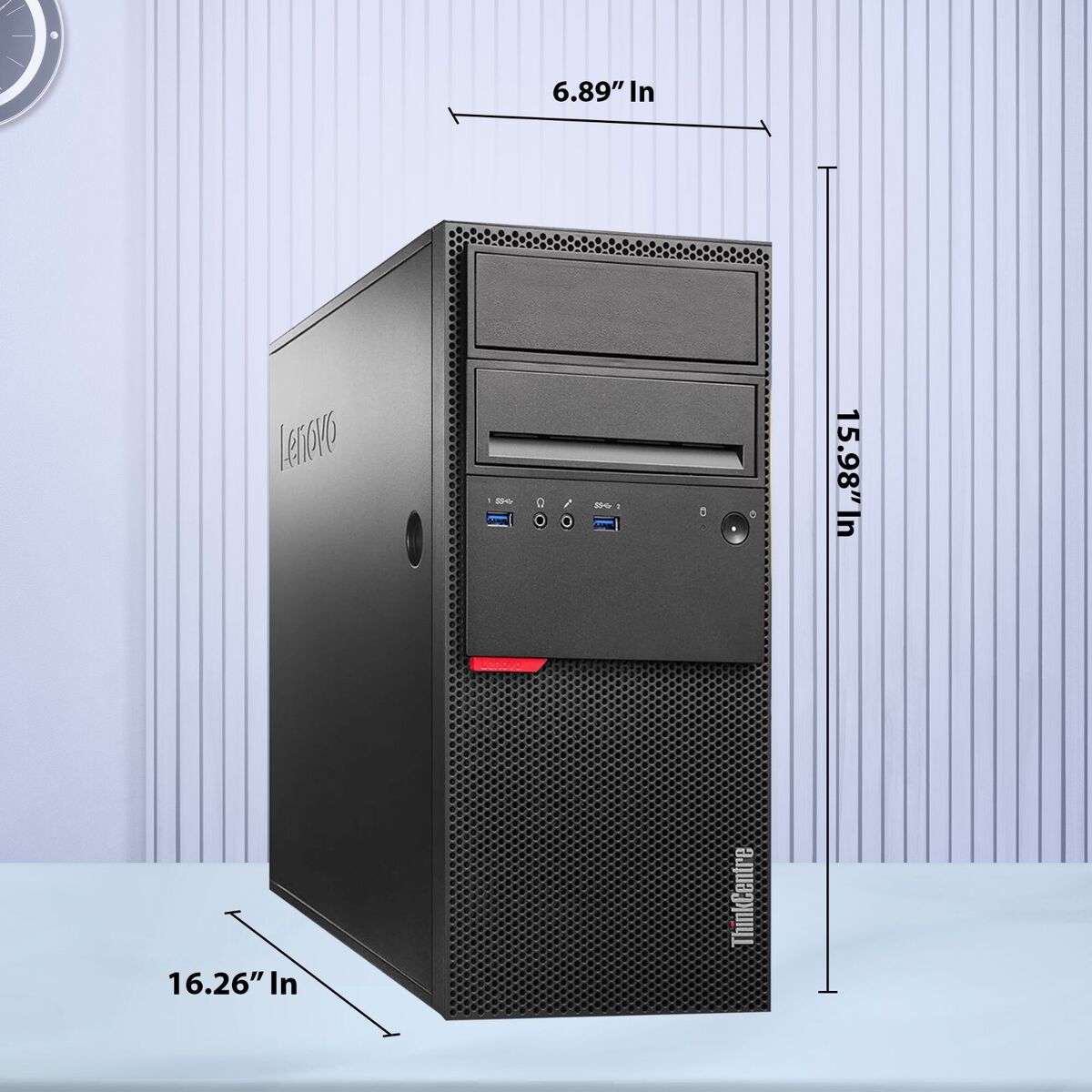 Lenovo Tower Desktop Computer PC i5-6500 16GB 128GB SSD 1TB Lenovo Tower Desktop Computer PC i5-6500 16GB 128GB SSD 1TB